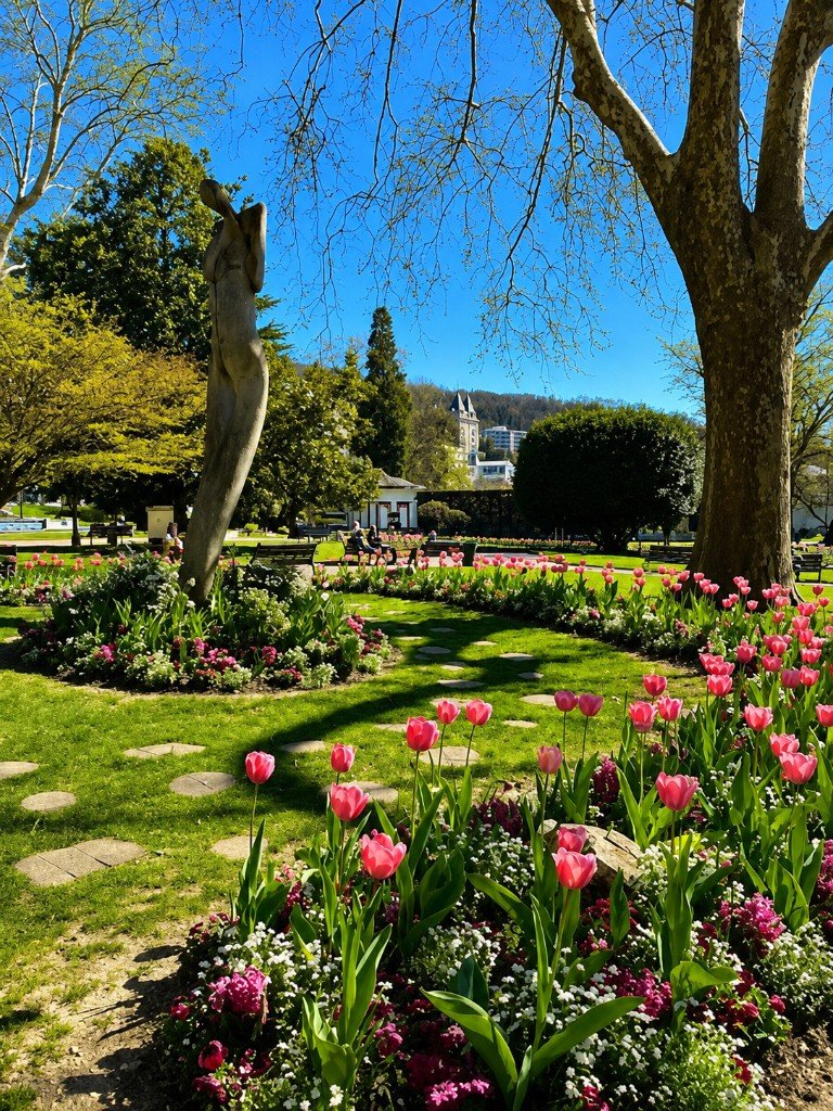 Jardins fleuris d'Aix-les-Bains